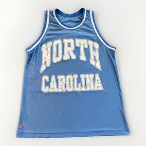 Vintage North‎ Carolina Tar Heels Basketball Jersey Mens L 90s Dodger